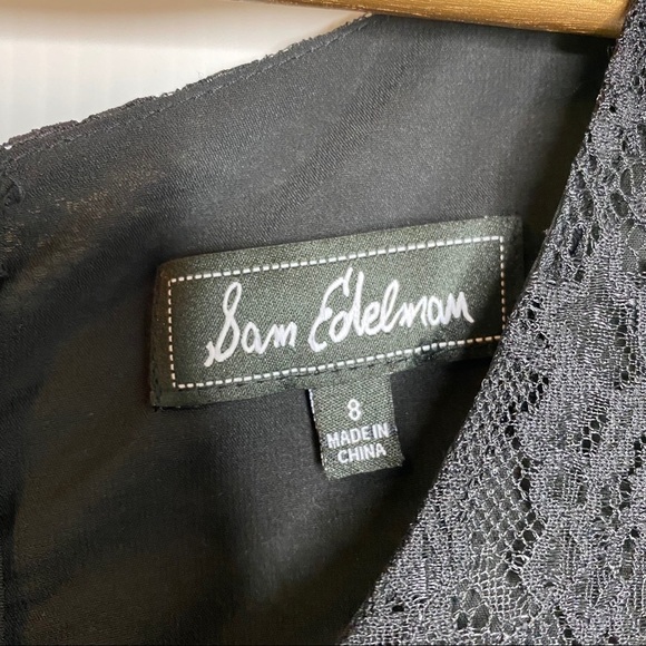 Sam Edelman - Women’s Black Lace Romper Size 8 - Picture 5 of 7